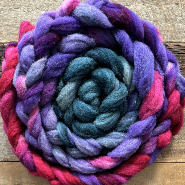 Dyed Canadian Spinning Fibre