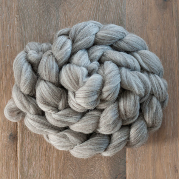 Undyed 100% Rambouillet combed top