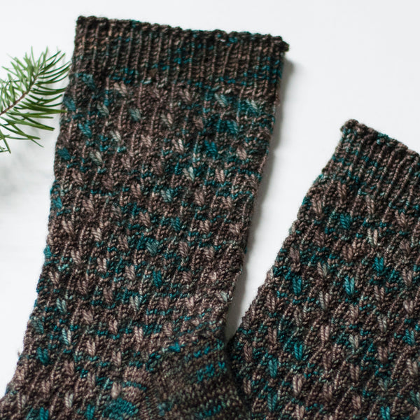 Carmanah Toe Up Socks Knitting Pattern