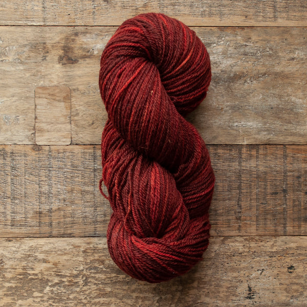 Dodge and BoPeep - BFL x Ile de France light DK weight yarn, 358 yards per 120 grams, 3 ply