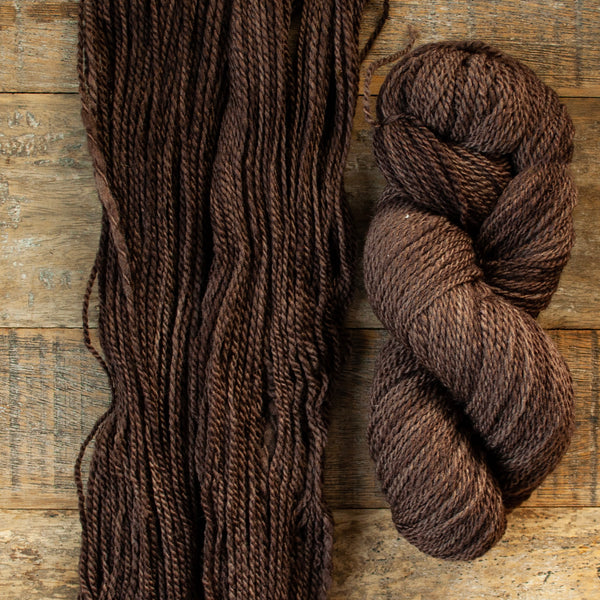 “The Lilies” of the Barnston Island Flock, DK weight, 2 ply, semi-worsted, CVM cross